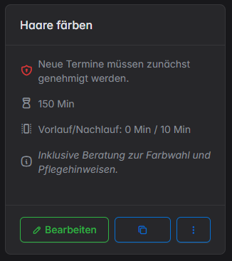 Online terminplaner dienstleistung