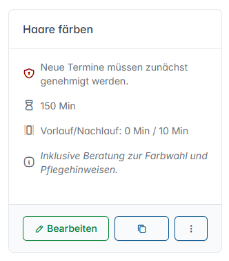 Online terminplaner dienstleistung